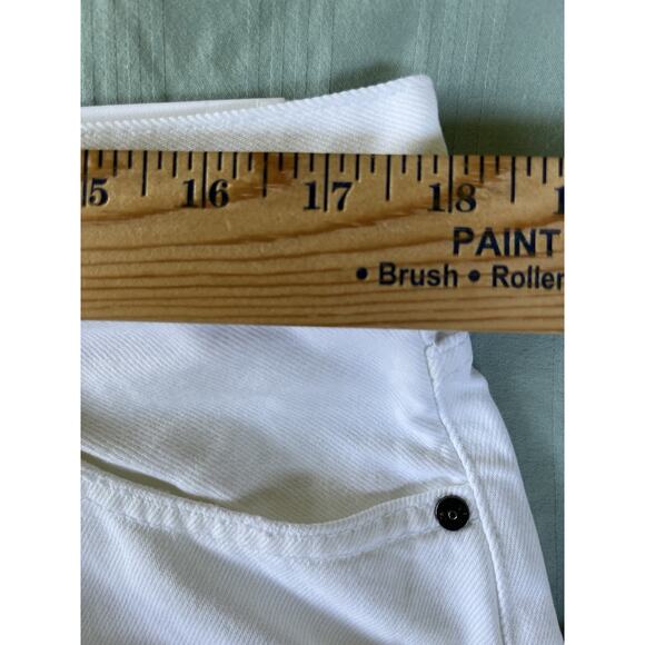 Kancan High Rise KC7373WTV1 White Ultra High Rise 90's Flare 15/31 (36/34) NWT - Picture 6 of 14